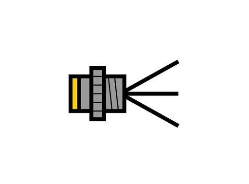 [U0890-13] Turck Actuator and Sensor Receptacle, Front Mount (FS 4.4-1/14.5/NPT)