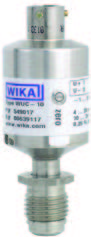 [76211327] Wika WUC-10, 0-3000 PSIA,  4-20 mA, 2 Wire, Process Connection: Original VCR-Male Nut SS4-VCR-4, Electrical Connection: 4-pin bayonet connector