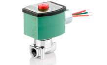 [EF8263H082AC120/60,110/50D] 263 Series 2-Way Solenoid Valve, 3/8" NPT, 110 VAC, SS Body, 2 Way-2/2, Normally Open, Explosion Proof