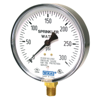 [76213574] Wika 111.10 Series 4" Sprinkler Gauge