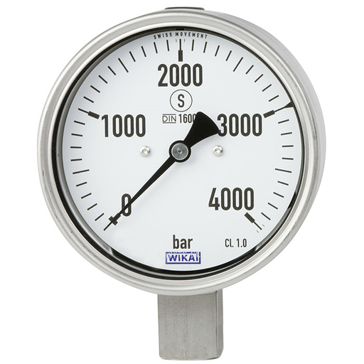[PG23HP-P4-D-5G-F-PG621Z-GD-UZHZCZZZZZ-ZZZ2L13D2IYW01-UZZZZZZ23ZZZ] Wika PG23HP-P Series 6" HD High Pressure Gauge w/Safety Pattern