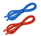 [5000.34] Lead - set of 2, color-coded (red/blue) leads for use with AEMC® ground tester reels incorporating banana jack input