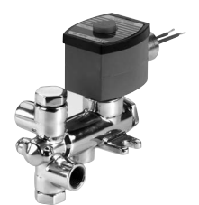[EF8300D068FDC24/DCD] ASCO 1/2" 3 way Brass NC Hazardous Location Solinoid Valve