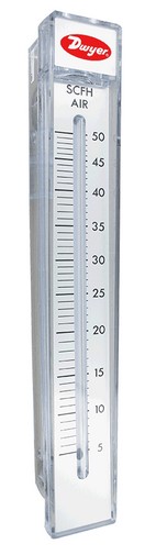 [RMC-106] Rate-Master® Flowmeter 10" Scale, 100-1000 SCFH Air, No Valve