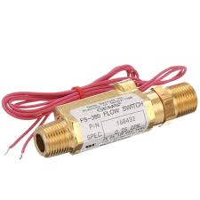 [179992] FS-380 Compact Flow Switch for High Inline Pressure, Brass, 0.25 GPM, 3/8" MNPT