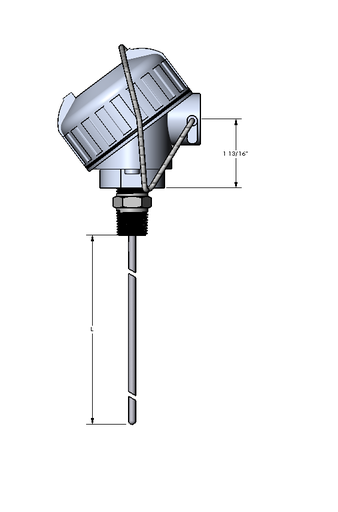 [2420-2887] Watlow AR Style Type K Thermocouple