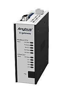 [AB7692-F] Anybus X-gateway, EtherCAT Slave to Modbus RTU Slave