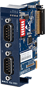 [FLA3301_00] Ewon Flexy Serial Extension Card, 2-ports D-Sub 9-pin male (1-port RS232/422/485, 1-port RS232 only)