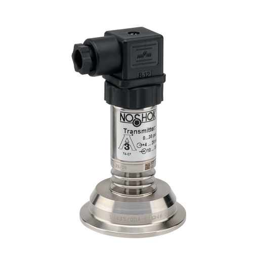 [110-12-4-615-1-46-1-1] 11 Series Sanitary Clamp Pressure Transmitter, 0 psig to 60 psig