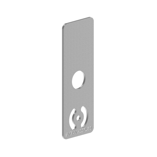 [93081] Bracket: Automotive Straight Legend Plate (SMBAMS22PL52)